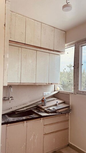 Kitchen in 1 BHK Apartment at Sector 19b Dwarka – for Rent