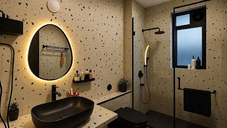 Bathroom, raheja-vistas-phase-3 2 Bedroom 950 Sq.Ft. Apartment In Mohammadwadi Pune 10605622