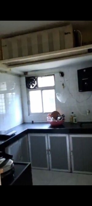 Kitchen in 1 BHK Apartment at Panchvati CHS, Juinagar – for Rent