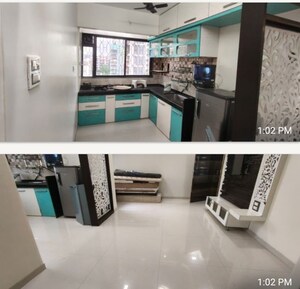Kitchen in 2 BHK Apartment at Bandre Silver Bliss, Sector 20 Belapur – for Rent