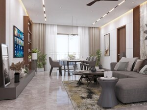 Living Room in 2 BHK Apartment at Greenspace Celestial, Kokapet – for Sale