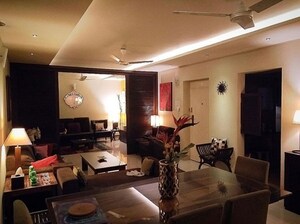 Living Room in 3 BHK Apartment at Zircon Ventures CHS Ltd, Viman Nagar – for Sale