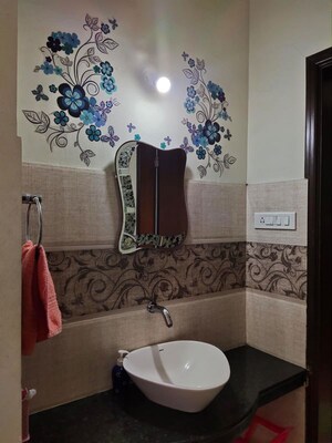 Living Room in 2 BHK Apartment at G K Royale Hills, Ravet – for Rent