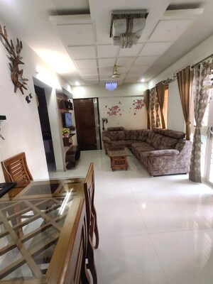Living Room in 2 BHK Apartment at G K Royale Hills, Ravet – for Rent