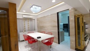 Dining area in 2 BHK Apartment at Akshar Green World, Dighe – for Rent