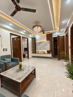 Living Room in 2 BHK Builder Floor at Krishna Tower Noida, Sector 73 – for Sale