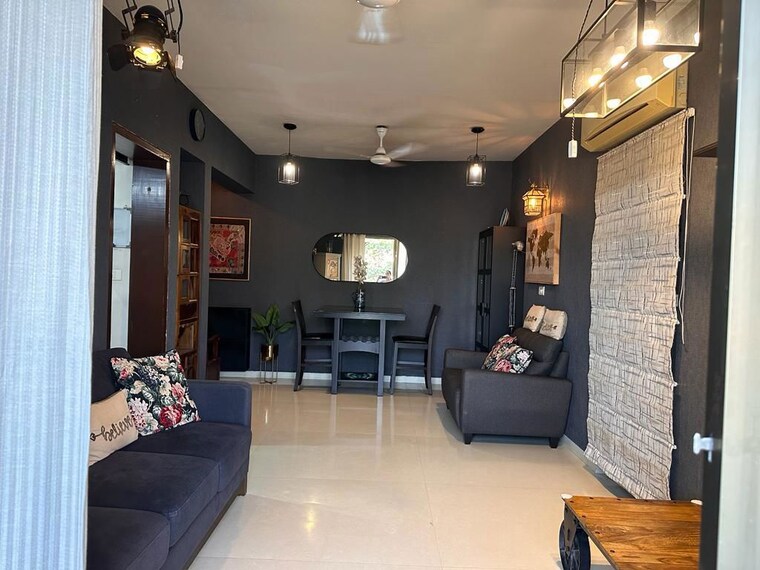 Living Room, tricity-montview 2 Bedroom 700 Sq.Ft. Apartment In Sanpada Navi Mumbai 10605810