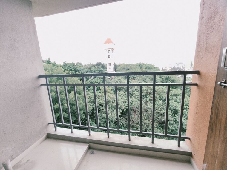 Balcony, nyati-defence-enclave 1 Bedroom 550 Sq.Ft. Apartment In Undri Pune 10565897