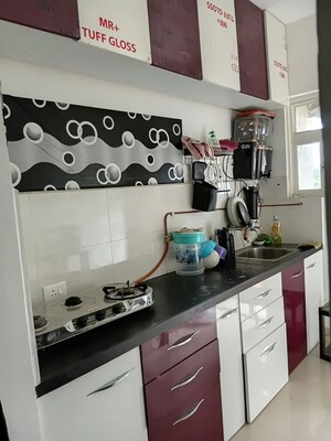 Kitchen in 1 BHK Apartment at Nyati Defence Enclave, Undri – for Rent
