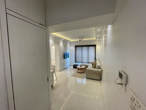 Living Room in 2 BHK Apartment at Akshar Green World, Dighe – for Rent