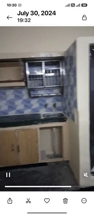 Kitchen in 1 RK Independent House at RWA Apartments Sector 12, Sector 12 – for Rent