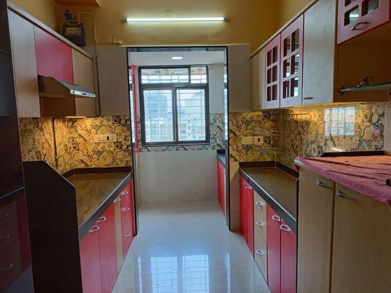 Kitchen, nirmal-lifestyle-zircon 2 Bedroom 1000 Sq.Ft. Apartment In Mulund West Mumbai 10605846