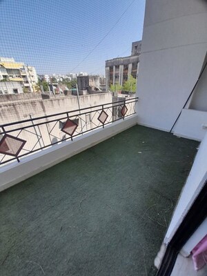 Balcony in 2 BHK Apartment at Bhusari Colony – for Rent