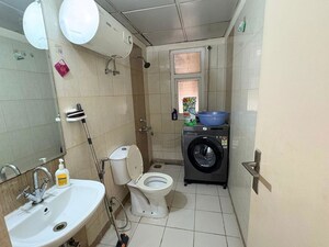 Bathroom in 2 BHK Apartment at Mahindra Aura, Sector 110a – for Rent