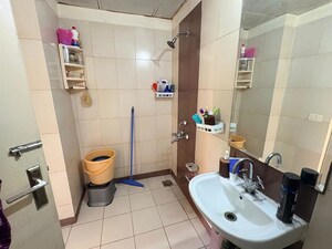 Bathroom in 2 BHK Apartment at Mahindra Aura, Sector 110a – for Rent