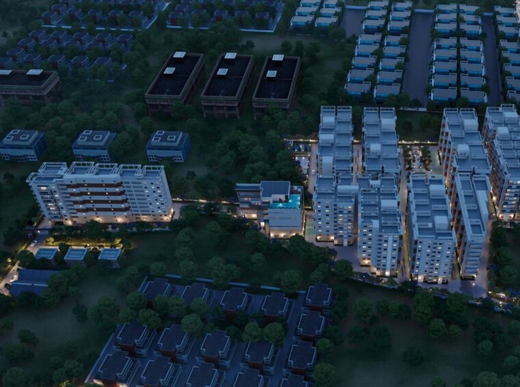 Exterior View, greenspace-celestial 2 Bedroom 1345 Sq.Ft. Apartment In Kokapet Hyderabad 10605886