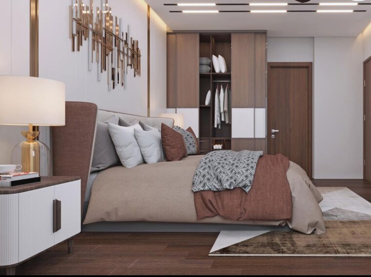 Bedroom, greenspace-celestial 2 Bedroom 1345 Sq.Ft. Apartment In Kokapet Hyderabad 10605886