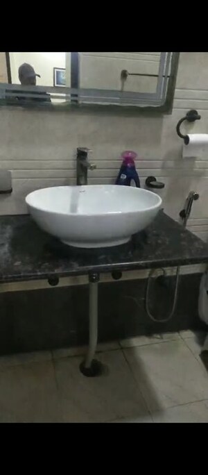 Bathroom in 1 BHK Independent House at RWA Apartments Sector 12, Sector 12 – for Rent