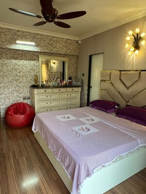 Bedroom in 2.5 BHK Apartment at Nahar Amrit Shakti, Chandivali – for Rent