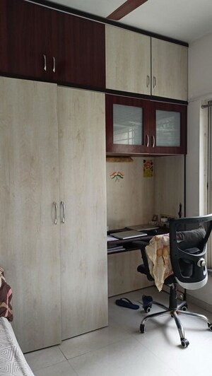Bathroom in 2 BHK Apartment at Vanaz Corner, Kothrud – for Rent