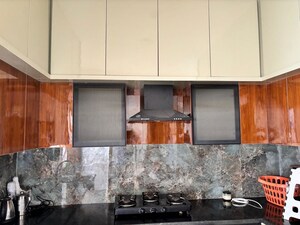 Kitchen in 3 BHK Apartment at RJ Lake Gardenia, Old Madras Road – for Rent