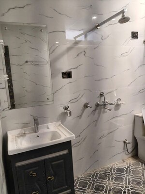 Bathroom in 1 RK Villa at Sector 36 – for Rent