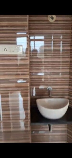 Bathroom in 1 BHK Apartment at Charms Heights, Titwala – for Rent