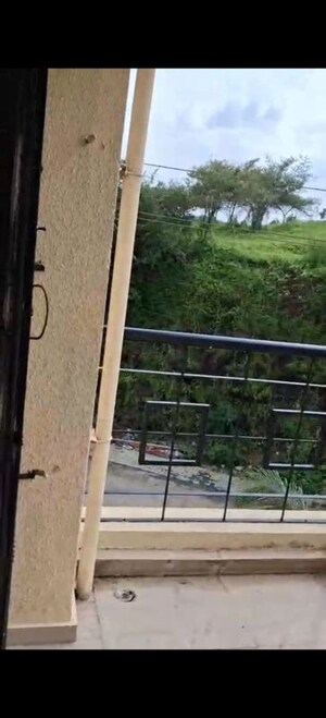 Balcony in 1 BHK Apartment at Charms Heights, Titwala – for Rent