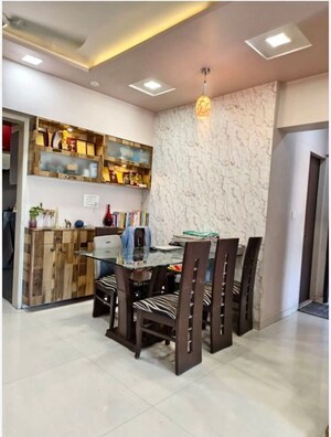 Living Room in 2 BHK Apartment at Rosa Bella, Ghodbunder Road – for Rent