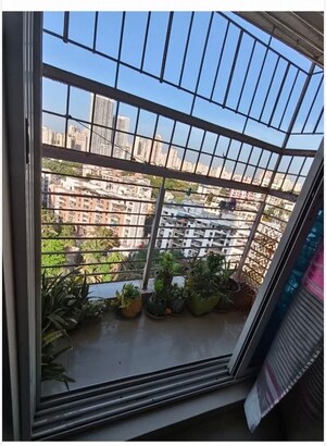 Balcony in 2 BHK Apartment at Rosa Bella, Ghodbunder Road – for Rent