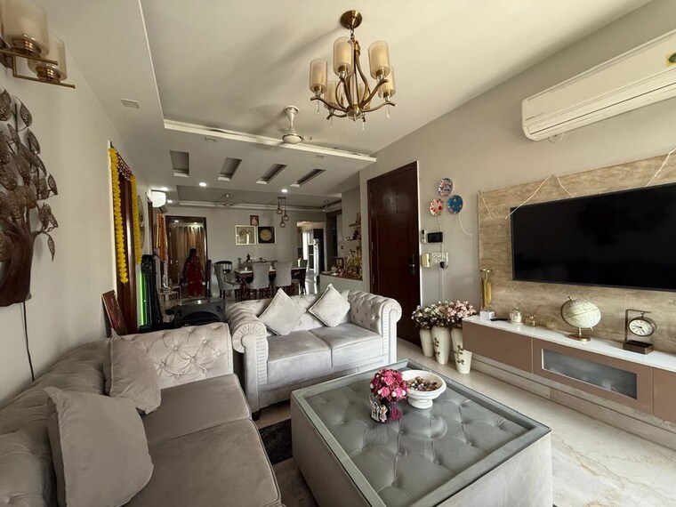 Living Room, the-images-floors 3 Bedroom 2500 Sq.Ft. Builder Floor In Sector 51 Gurgaon 10605953