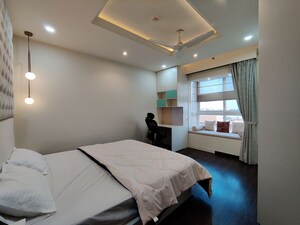 Bedroom in 4 BHK Apartment at Bhartiya Nikoo Homes Phase 2, Thanisandra Main Road – for Rent