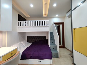Bedroom in 4 BHK Apartment at Bhartiya Nikoo Homes Phase 2, Thanisandra Main Road – for Rent