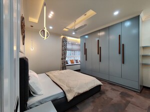 Bedroom in 4 BHK Apartment at Bhartiya Nikoo Homes Phase 2, Thanisandra Main Road – for Rent