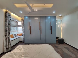 Bedroom in 4 BHK Apartment at Bhartiya Nikoo Homes Phase 2, Thanisandra Main Road – for Rent