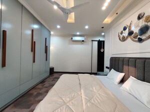 Kitchen in 4 BHK Apartment at Bhartiya Nikoo Homes Phase 2, Thanisandra Main Road – for Rent