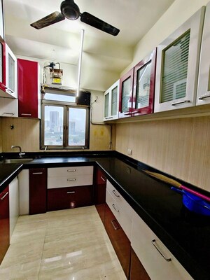 Kitchen in 1.5 BHK Apartment at Lodha Casa Royale, Balkum Pada – for Rent