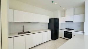 Kitchen in 2 BHK Apartment at Bhartiya Nikoo Homes Phase 2, Thanisandra Main Road – for Rent
