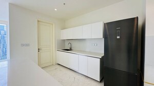 Kitchen in 2 BHK Apartment at Bhartiya Nikoo Homes Phase 2, Thanisandra Main Road – for Rent
