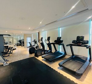 Gym in 2 BHK Apartment at Bhartiya Nikoo Homes Phase 2, Thanisandra Main Road – for Rent