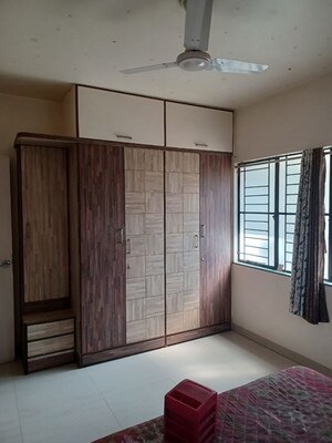 Bedroom in 2 BHK Apartment at Girija Shankar Vihar Apartment, Kothrud – for Rent