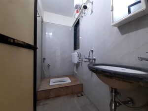 Bathroom in 2 BHK Apartment at Siddharth Nagar CHS Goregaon, Goregaon West – for Rent