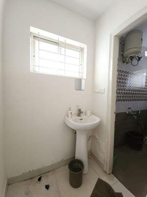 Bathroom in 1 BHK Builder Floor at Harlur – for Rent