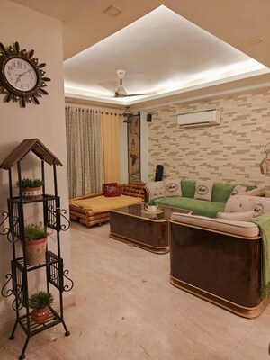 Living Room in 3 BHK Builder Floor at Builder Floor, Sector 28 – for Sale