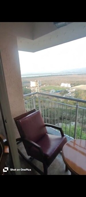Balcony in 1 BHK Apartment at Horizon Height, Kasarvadavali – for Rent