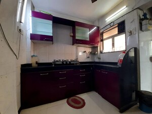 Kitchen in 2 BHK Apartment at Gokuldham Complex, Goregaon East – for Rent
