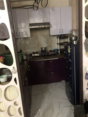 Kitchen in 1 BHK Builder Floor at Sarfabad Village – for Rent