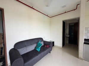 Living Room in 1 BHK Apartment at Haware Amara, Vikhroli East – for Rent