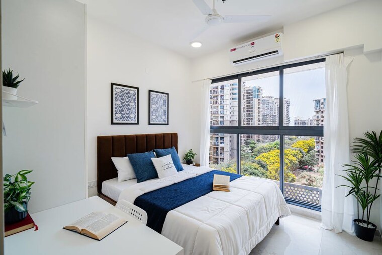 Bedroom, godrej-urban-park 2 Bedroom 681 Sq.Ft. Apartment In Chandivali Mumbai 10606262