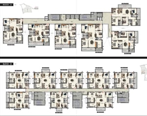 Master Plan in 2 BHK Apartment at Greenspace Celestial, Kokapet – for Sale